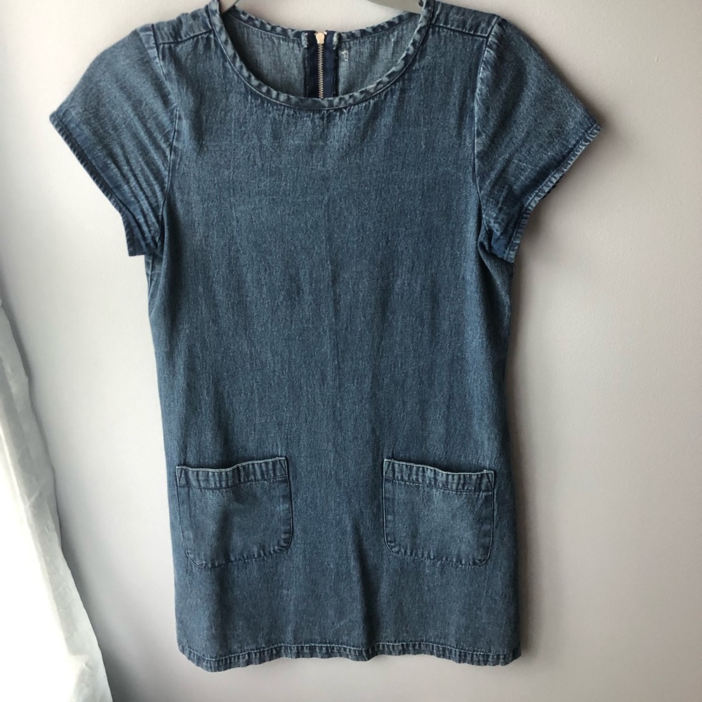 Jean t-shirt dress